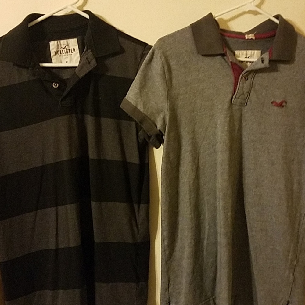 Hollister collar shirts